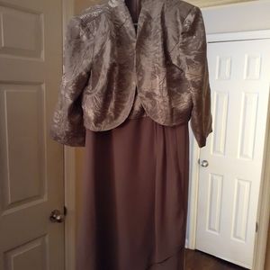Le Bos Size 14 Dress with Jacket